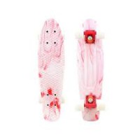Penny Marble White and Red